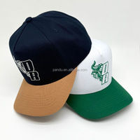 Gorra de Béisbol Personalizada DR Bull Head de 5 Paneles, Bordado de Dos Tonos, Ajustable, Estilo Deportivo Urbano, con Cierre a Presión, para Hombre y Mujer