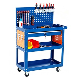 Chariot à outils roulant robuste OEM YongKang avec tiroirs, armoire de rangement mobile pour outils, garantie 3 ans, capacité de charge 300 kg - Product Image 4