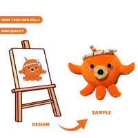 Fabricant de poupées en peluche personnalisées, ours en peluche, animaux en peluche, mascotte personnalisée, logo d'entreprise, jouets en peluche d'anime