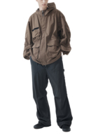 Vestes d'hiver légères pour hommes imperméables et coupe-vent avec chapeau à capuche pour la décoration de broderie de randonnée