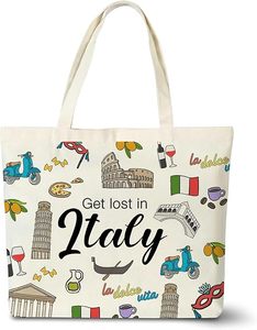 Bolsa de Lona Estética y Bonita para Mujer, Bolsa de Compras para la Universidad, Bolsas de Playa de Tela de Algodón, Regalo - Product Image 5