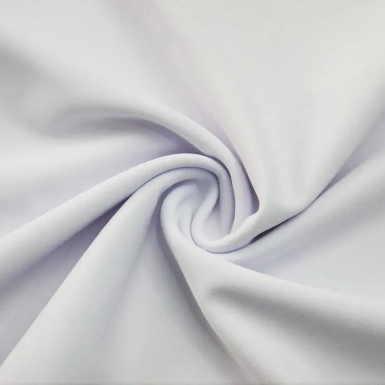 280gsm PFP sublimation white polyester spandex fabric for gym wear