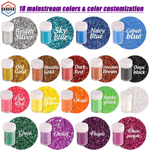 Bubuk Glitter Kerajinan dalam Botol, Set Aneka Warna, Glitter Ekstra Halus untuk Seni Resin, Kerajinan, Tumbler, Scrapbook, Pembuatan Perhiasan, dan Dekorasi Tubuh - Product Image 4