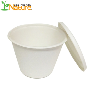500ml ecológico desechable Biodegradable <span class=keywords><strong>de</strong></span> <span class=keywords><strong>caña</strong></span> <span class=keywords><strong>de</strong></span> azúcar <span class=keywords><strong>de</strong></span> la Copa - Product Image 5