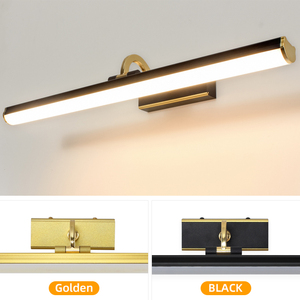 โคมไฟติดผนังห้องน้ำ LED ทันสมัย กันน้ำ พร้อมกระจกแต่งหน้าแบบเรียบง่าย และไฟส่องห้องน้ำ - Product Image 5