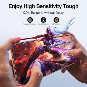 กระจกนิรภัยแบบกำหนดเองสำหรับ iPhone 18 Pro Max พร้อมการพิมพ์ซิลค์สกรีน ฟิล์มกันรอยหน้าจออะลูมินาสูง ป้องกันการตกกระแทกและรอยขีดข่วน - Product Image 4