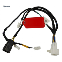 Rangkaian Kabel Kontrol Daya Mesin Otomotif Multi-Cabang Tipe-Y Kustom OEM 12V 24V