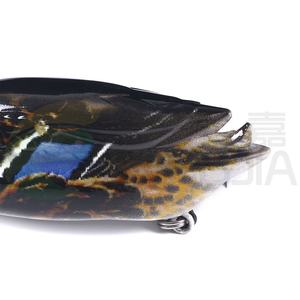 5ชิ้น/กล่อง13Cm 35G DUCK เหยื่อตกปลาผิวน้ำ,เหยื่อปลอมแบบลอยเหยื่อแบบข้อต่อหลายตัวพร้อมขนนก - Product Image 3