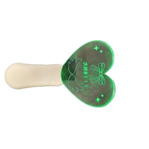 Acrylic Heart Shaped Light Stick <b>Led</b> Changeable Color Manual Button Concert Cheering Glow Stick - Product Image 5