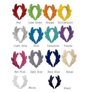 Trung Quốc Nhà máy trực tiếp giá bán buôn sắt trên Vàng Vàng scrambled trứng đồng phục đội trưởng thêu huy hiệu các bản vá lỗi cho Trucker Hat - Product Image 6