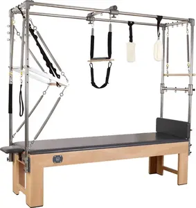Cadillac Pilates Reformer With Full Trapeze Combination Pilates Studio Combo Reformer Machine Fitness Set Yoga Gym Center