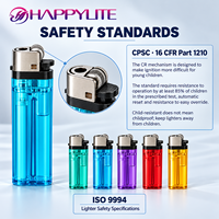 Briquet jetable en plastique avec roue de sécurité enfant, impression personnalisée pour cigarettes et spirales anti-moustiques, pour supermarchés