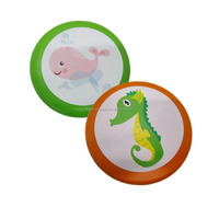 Prix de gros personnalisé en usine disque volant de chien lumineux avec logo pour la formation de chiot et les jeux en plein air