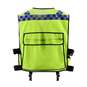 سترة سلامة من مصنع ZUJA عالية الرؤية عاكسة صفراء سترة سلامة المرور سترة سلامة متعددة الوظائف متخصصة - Product Image 3