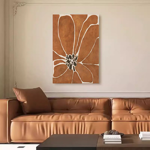Floral Delight Hand Painted Oil Painting 80x120 Cm Modern Minimalist Living Room <b>Wall</b> Art No <b>Frame</b> - Product Image 4