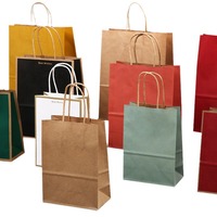 Sac à main en papier kraft, matériau d'origine écologique, sac à provisions, sac fourre-tout à emporter