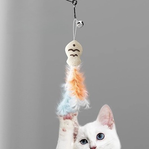 Die neue <span class=keywords><strong>Totoro</strong></span> 360-Grad-Drehung versetzt das <span class=keywords><strong>Cat</strong></span> Stick Steel Rod Small Fish Stirnband Bell <span class=keywords><strong>Cat</strong></span> Toy. - Product Image 5