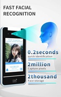 Système de contrôle d'accès intelligent pour école avec reconnaissance faciale, écran tactile, QR, biométrie, reconnaissance faciale, vision nocturne, machine de pointage des présences