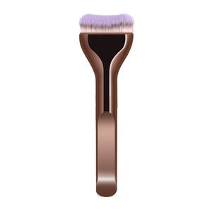 <span class=keywords><strong>Pinceau</strong></span> de maquillage individuel végétalien de qualité supérieure, OEM, logo personnalisé, <span class=keywords><strong>pinceau</strong></span> unique pour fond de teint et anticernes - Product Image 4