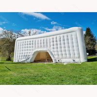 AM AMT002 Grande tente gonflable en PVC double couche toutes saisons, conception à ouverture rapide, une chambre pour fêtes, boîtes de nuit, événements
