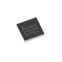 Nordic NRF52805  5.0 SoC 64MHz Cortex-M4 192KB Flash 24KB RAM 2.4GHz Transceiver WLCSP28 10 GPIO Ultra faible consommation d'énergie