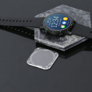 Verre de montre en saphir personnalisé en usine, diamètre 3,8 cm, avec trous percés et rainurés - Product Image 4