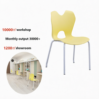Chaise d'école empilable en PP pour salle de classe, chaise d'étudiant, vente chaude du fabricant d'origine