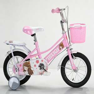Bicicleta Infantil de Fábrica OEM China a Precio Económico, Bicicleta para Niños Pequeños, para Niños y Niñas, Deporte al Aire Libre, Color Rosa, Bonita, Marca SiTia - Product Image 4