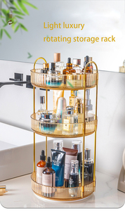 Moderno girevole comò portaoggetti Multi-funzionale casa organizzatore per spazi eleganti - Product Image 4