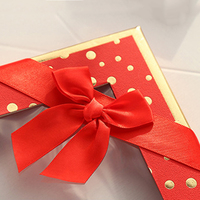 Fenêtre visible Boîtes vides à chocolat Conception fantaisie Bonbons sucrés Boîte à chocolat rouge Saint Valentin