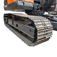 Excavatrice compacte Develon 8 tonnes authentique la plus vendue, excavatrice sur chenilles Doosan DX80D authentique, prix usine en promotion