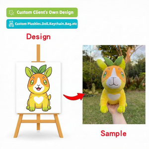 พวงกุญแจของเล่นตุ๊กตาอะนิเมะและมังงะอะนิเมะขนส้มแบบปรับแต่งได้ - Product Image 5