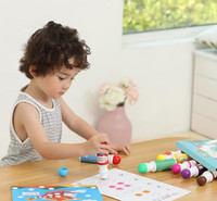 Fournitures d'art Super septembre, pas de désordre, tamponneuses de gingembre Non toxiques, marqueurs lavables pour enfants, pack de livres d'activité, ensemble de stylos de papeterie