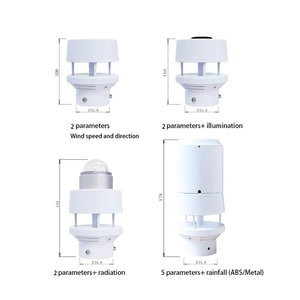Sensor Meteorológico Inteligente RS485 Mini Ultrasónico para Poste, con Medición de Velocidad y Dirección del Viento, Temperatura del Aire, Humedad y Lluvia, 4G MQTT JSON - Product Image 5