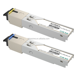 Módulo óptico Gigabit 1,25G SC Transceptores de fibra óptica monomodo SFP Rango de 40KM TCP/IP para redes FTTH y WiFi - Product Image 2