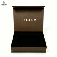 Custom logo Luxury Paperboard Rigid Boxes with Varnishing A4/A5/A6 Sizes Magnetic Closure Gift Box with Inserts