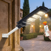 Farolas Solares, Luces Solares para Jardín, Iluminación Exterior, Impermeables IP65 y con Protección Contra Rayos, Certificación CE