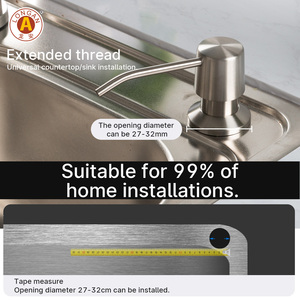 Khách Sạn 500Ml Phòng Tắm Vòi Hoa Sen Dầu Gội Máy Rút <span class=keywords><strong>Fancy</strong></span> Kim Loại Tay Xà Phòng <span class=keywords><strong>Dispenser</strong></span> Bơm Vàng Xà Phòng <span class=keywords><strong>Dispenser</strong></span> Phong Cách Sang Trọng Cho Nhà - Product Image 3