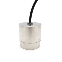 Transducteur de profondeur d'eau à ultrasons 8 kHz en acier inoxydable 304, certifié CE, capteur sous-marin, portée 500 m, relevé bathymétrique