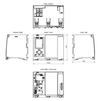 CPU1518-4 PN/DP 6 Mo de mémoire de programmation 60 Mo de données 6ES7518-4AP00-0AB0  Unité centrale de traitement S7-1500 CPU 1518-4 PN/DP ODK 6ES7518-4AP00-3AB0
