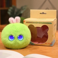 Robot en peluche intelligent M Tuya AI, compagnon émotionnel interactif mignon, jouet parlant, commande vocale, détection tactile, enseignement de l'anglais, écran LCD