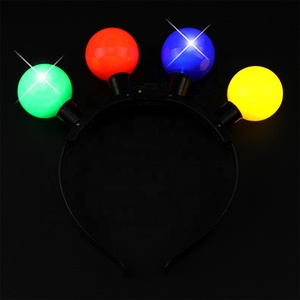 Serre-tête lumineux en gros avec ampoules LED colorées, 3 modes clignotants, cadeau de fête de Noël pour enfants - Product Image 3