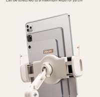 Support de tablette professionnel CT19 flexible à bras long, support paresseux étanche en alliage d'aluminium pour chevet et bureau