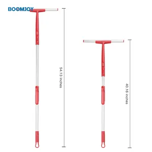 3 सिर के लिए पर्यावरण के अनुकूल लंबी संभाल मंजिल की खिड़की squeege बाथरूम/रसोई/कार