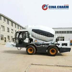 Factory Price 4 Cubic Meter Self Loading Concrete Mixer Truck