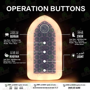 Haut-parleur <span class=keywords><strong>Coran</strong></span> Al-Quran Zikr & Ruqyah à brancher, Lampe <span class=keywords><strong>Coran</strong></span>, Haut-parleur <span class=keywords><strong>Coran</strong></span> Karim, Haut-parleur religieux <span class=keywords><strong>Coran</strong></span> à brancher - Product Image 5