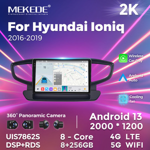 Mekede ระบบเครื่องเสียงรถยนต์สำหรับ <span class=keywords><strong>Hyundai</strong></span> <span class=keywords><strong>ioniq</strong></span> 2016-2019 360กล้อง colling Fan FM AM DVR MS 4G LTE <span class=keywords><strong>8</strong></span> Core - Product Image 6