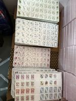 Juego de 160 fichas de Mahjong Americanas de Acrílico Morado con Diseño Floral Vintage Grabado, en Oferta