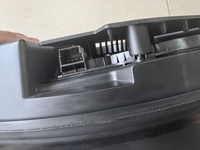 Subwoofer de roue de secours Audi Q5L 80A035382A 2x100W 6,5 pouces à double bobine vocale pour coffre, basses puissantes, branchement direct OEM
