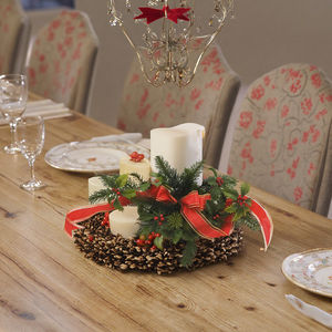 Holiday Christmas Decoration <strong>Candle</strong> <strong>Holder</strong> - Product Image 2